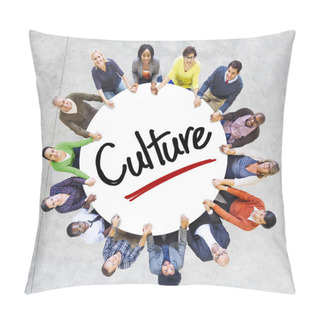 Personality  People With Culture Concept Pillow Covers