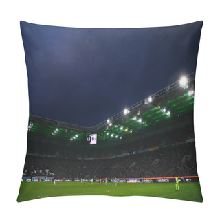 Personality  MOENCHENGLADBACH, GERMANY - SEPTEMBER 17, 2022: The Football Match Of Bundesliga Borussia Monchengladbach Vs RB Leipzig Pillow Covers
