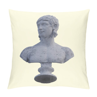 Personality  Barbarian  Statue, 3d Renders, Isolated, Perfect For Your Desig Pillow Covers