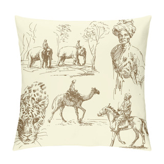 Personality  Orient - Hand Drawn Collection Pillow Covers