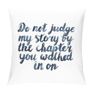 Personality  Motivation Hand Lettering Calligraphy Pillow Covers