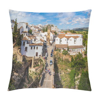 Personality   Townscape Of Ronda Pillow Covers