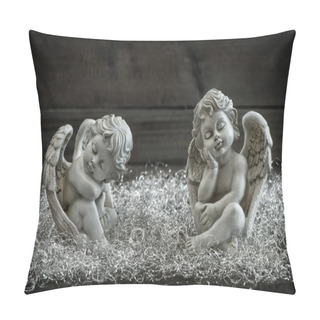 Personality  Guardian Angel. Christmas Decoration. Slipping Child Pillow Covers