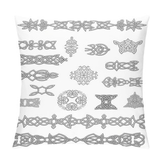 Personality  Celtic Ornaments And Embellishments Pillow Covers