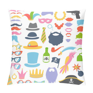 Personality  Photo Booth Props Pillow Covers