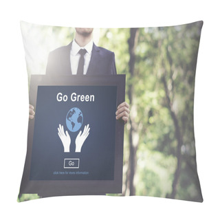 Personality  Go Green Environmental Conservation Pillow Covers