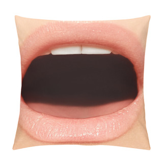 Personality  Open Mouth Pillow Covers