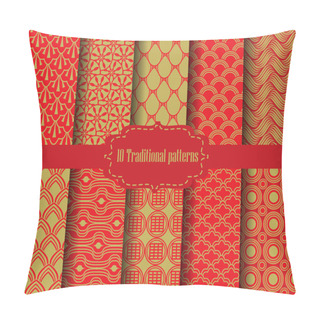 Personality  10 Different Chinese Pattern Pillow Covers