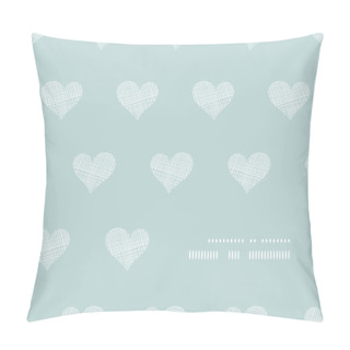 Personality  White Lace Hearts Textile Texture Frame Corner Pattern Background Pillow Covers
