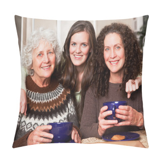 Personality  Grandmother, Daughter And Granddaughter Pillow Covers