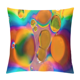 Personality  Psychedelic Oil Work Pillow Covers