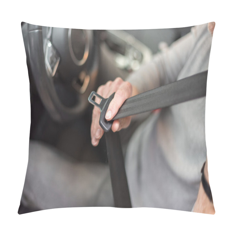 Personality  Road safety concept pillow covers