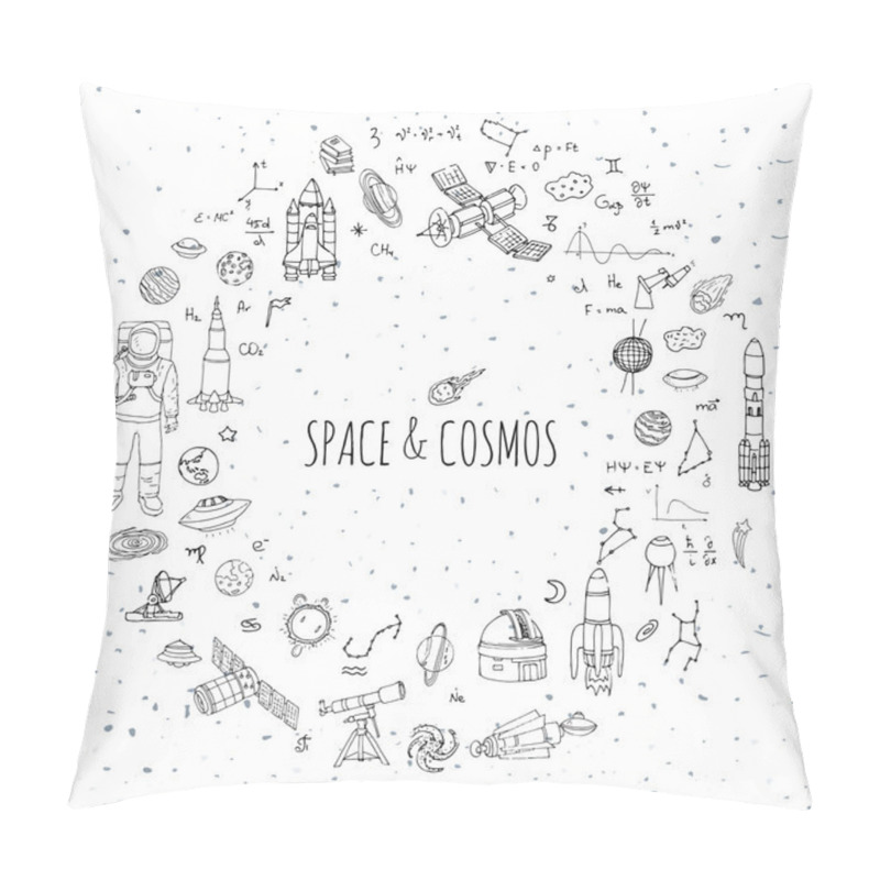 Personality  Space and Cosmos set pillow covers