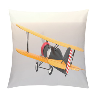 Personality  Two Biplanes Flying In The Sky Pillow Covers