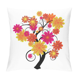 Personality  Floral Tree Pillow Covers