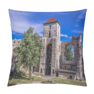 Personality  Tenczyn Castle In Poland Pillow Covers