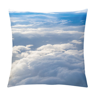 Personality  Fluffy Storm Clouds, Aerial Photography. Pillow Covers