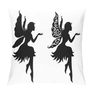 Personality  Silhouette Girl Pillow Covers