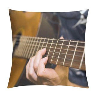 Personality  Hand Of The Guitar Player Pillow Covers