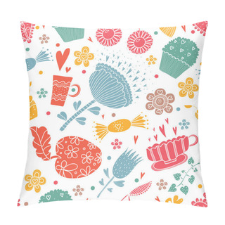 Personality  Sweets And Flowers  Pattern. Pillow Covers