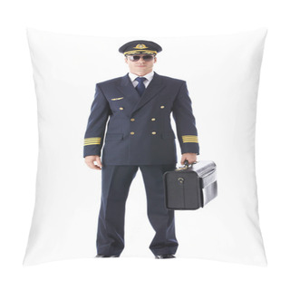 Personality  A Pilot In Uniform Pillow Covers
