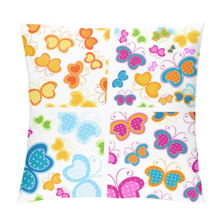 Personality  Butterflies Patterns Pillow Covers