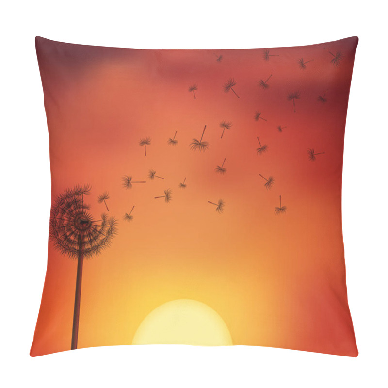 Personality  Sunset Seed Escape Pillow Covers