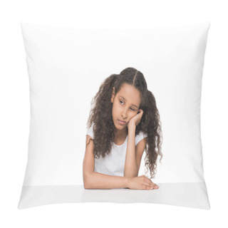 Personality  Bored Little Girl  Pillow Covers