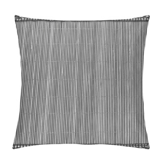 Personality  Straw Place Mat Bleached And Stained Gray Grunge Texture Sample Pillow Covers
