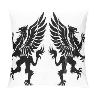 Personality  Double Griff Illustration Pillow Covers