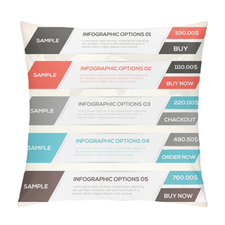 Personality  Elements Of Infographics, Vector Illustration Pillow Covers