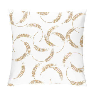 Personality  Seamless Pattern Of Wheat Pillow Covers