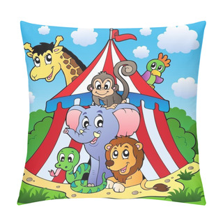 Personality  Circus Theme Picture 1 Pillow Covers