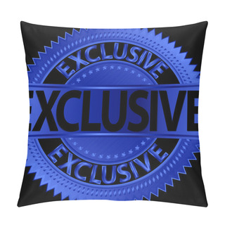 Personality  Golden Exclusive Label, Vector Illustration Pillow Covers