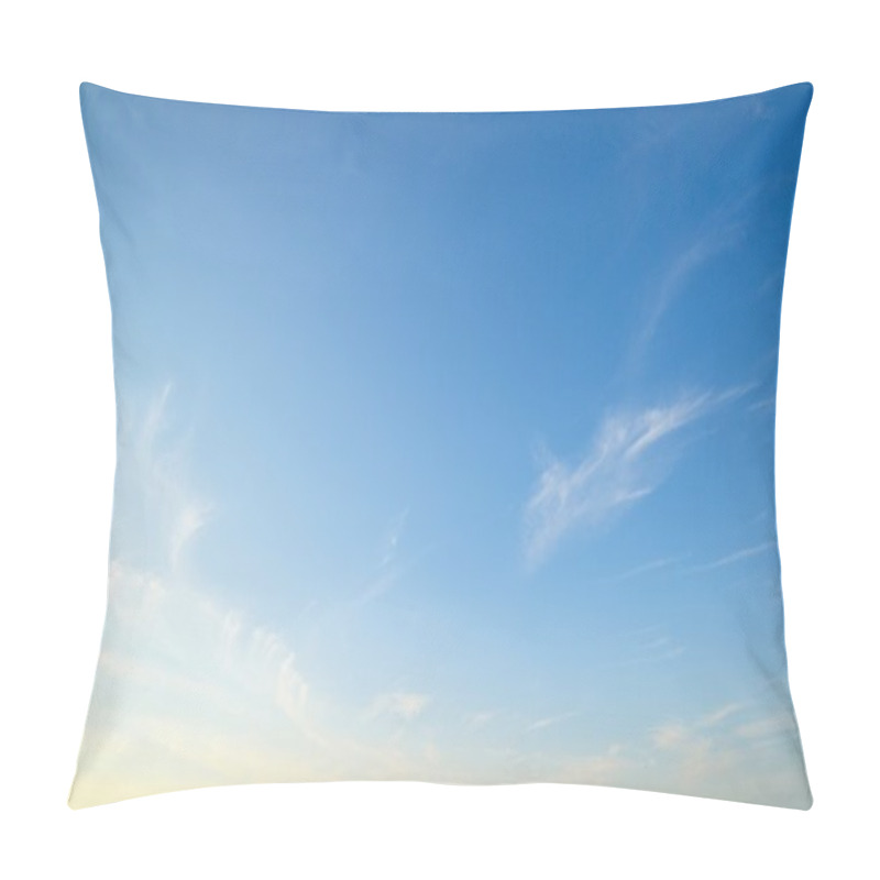 Personality  Blue sky. pillow covers
