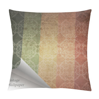 Personality  Vector Vintage Striped Background Pillow Covers