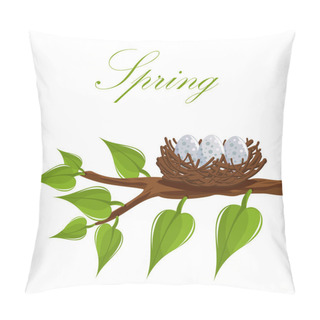 Personality  Spring Nest Pillow Covers