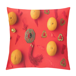 Personality  Oriental Decorations And Tangerines  Pillow Covers