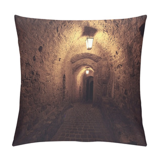 Personality  Old Stone Fortress Pillow Covers