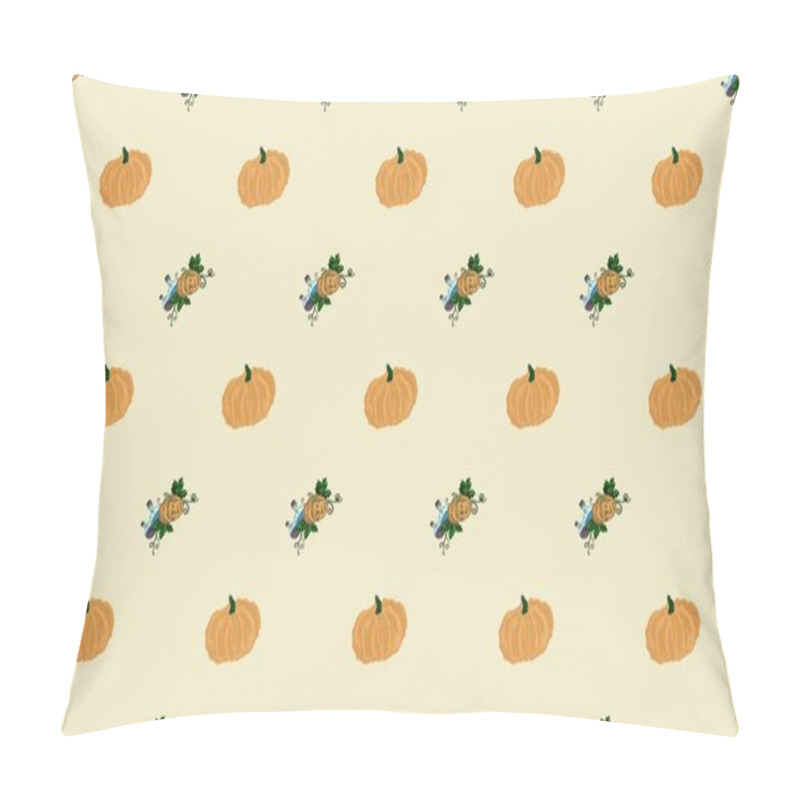 Personality  Colored background with different accessories pillow covers