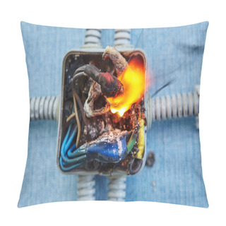 Personality  Faulty Wiring Likely Cause Of House Fire. Pillow Covers