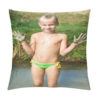 Personality  Hands In Clay Pillow Covers