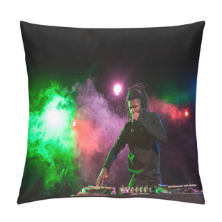 Personality  Professional African American DJ Pillow Covers