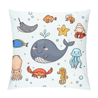 Personality  Cute Sealife Pillow Covers