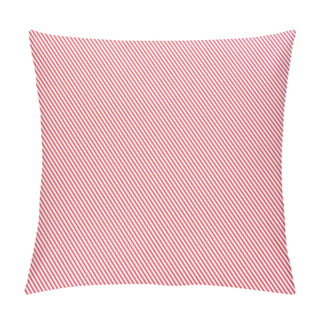 Personality  Striped Diagonal Pink And White Pattern Texture Pillow Covers