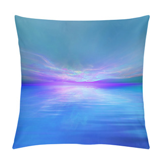 Personality  Colorful Waterscape Pillow Covers