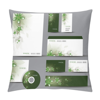 Personality  Modern Identity Package. Vector Design. Letterhead, Business Cards, Cd, Dvd, Envelope, Banner, Header. Pillow Covers