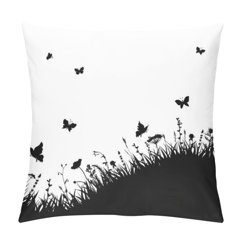 Personality  grassy hill pillow covers