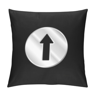 Personality  Ahead Silver Plated Metallic Icon Pillow Covers