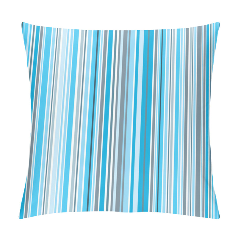 Personality  Blue Stripe Pillow Covers